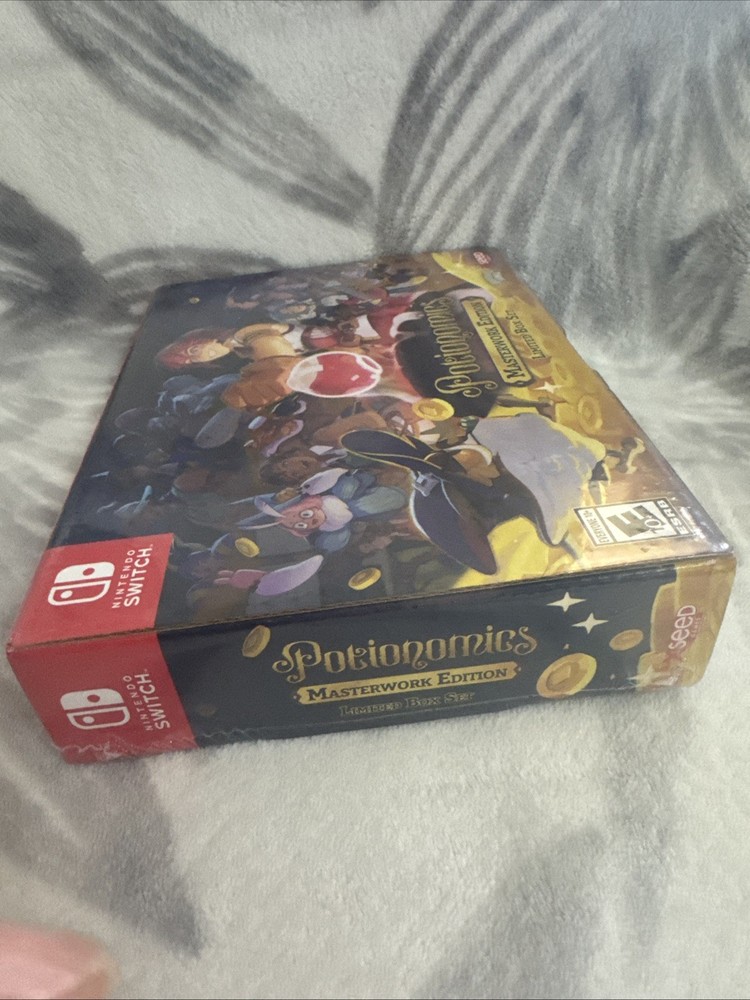 Potionomics: Masterwork Edition - Limited - Nintendo Switch Sealed Brand New