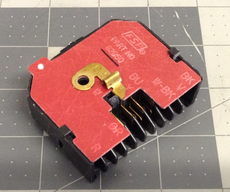 Whirlpool Kenmore Washer Motor Start Switch 62850