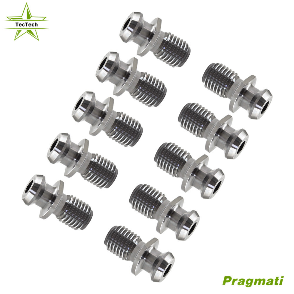 10Pack CAT50 45°1.140" Pull Stud Coolant Thru Retention Knob for Mazak