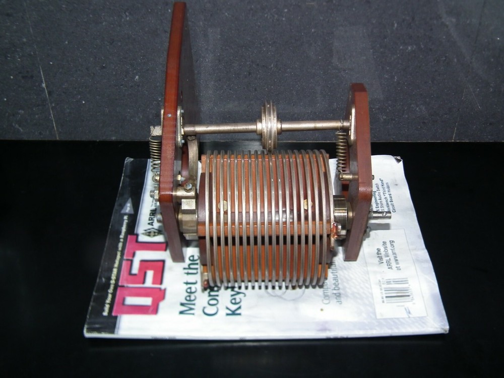 VARIABLE ROLLER INDUCTOR COIL - HF POWER AMPLIFIER - ANTENNA TUNER QRO