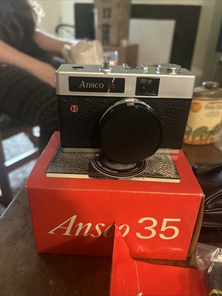 Vintage Ansco 35mm Camera Untested Great Shape-Rare