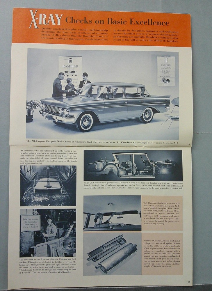 1961 Rambler X-Ray Sales Catalog