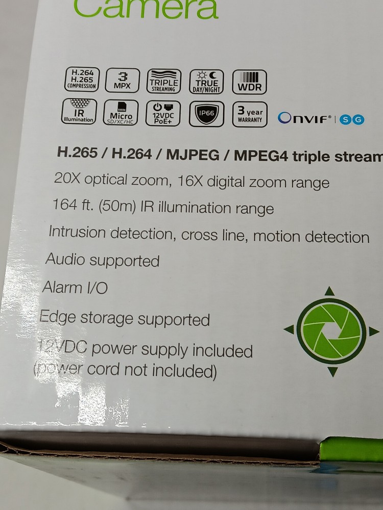 Interlogix IP Compact PTZ Camera TVP-5103