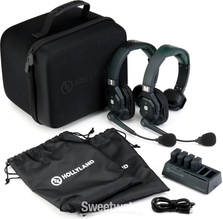 Hollyland Solidcom SE Pro Wireless Intercom System - 2 Headsets