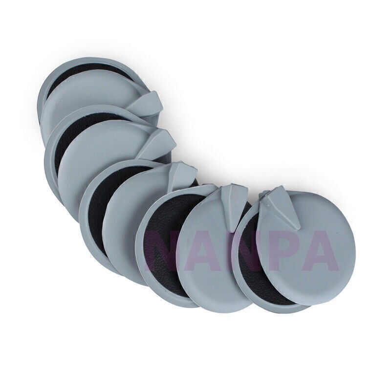 5 Pairs Reusable Rubber Replace Electrode Pads For Microcurrent Body Shape Unit