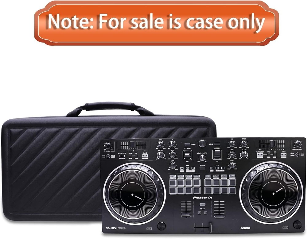 DJ Controller Case | Hard Shell Storage Bag 21x11x4"
