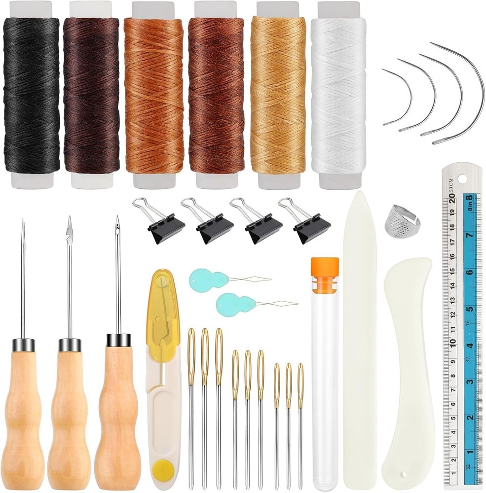Comprehensive Crafting Book Binding Kit: Perfect for Leather & Paper Projects