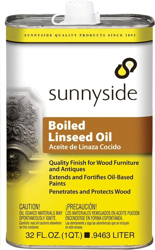 87232S Boiled Linseed Oil, Quart
