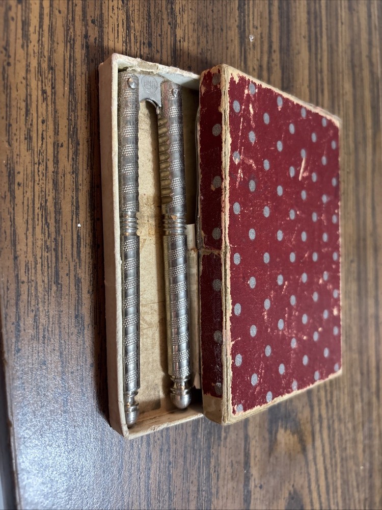 Vintage HMQ Nutcracker Set With Original Box