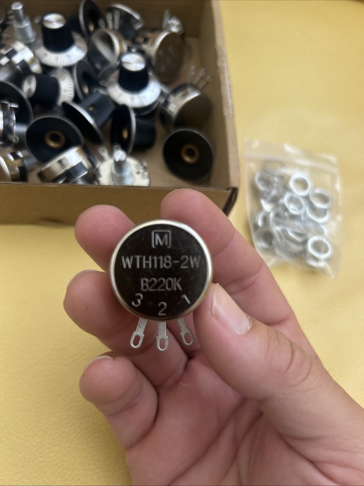 Rotary Carbon Linear Variable W05857-6 220k (15pcs)