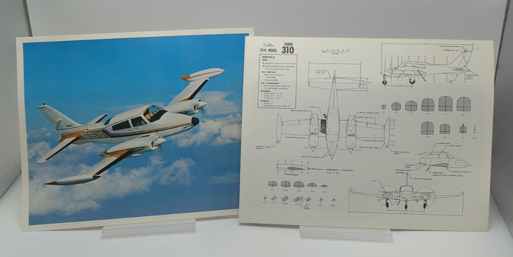 Cessna 310 - 1974 Sales & Spec / Specification Info