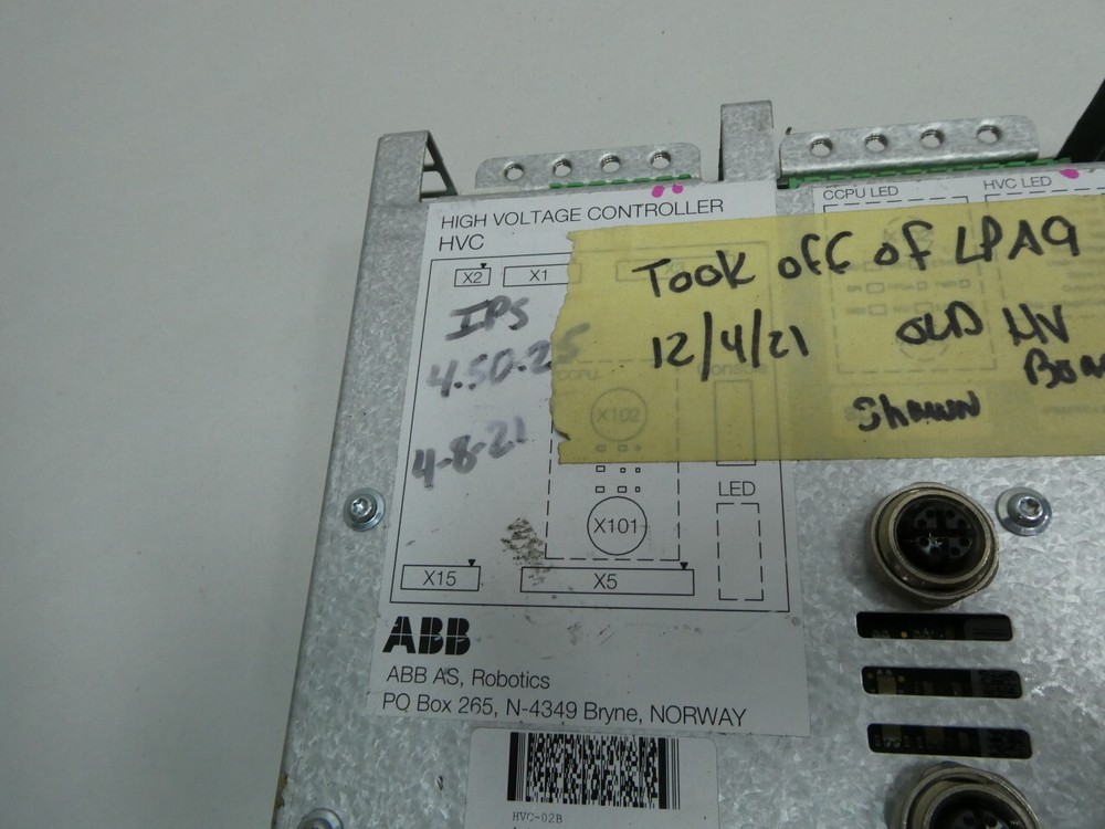 Abb 3HNA024966-001 High Voltage Controller