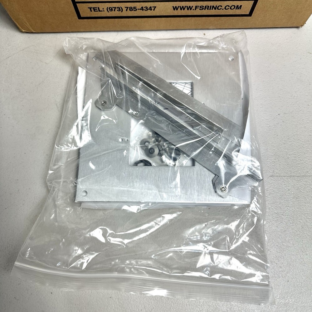 FSR OWB-CP1-WHT Outdoors locking wall box