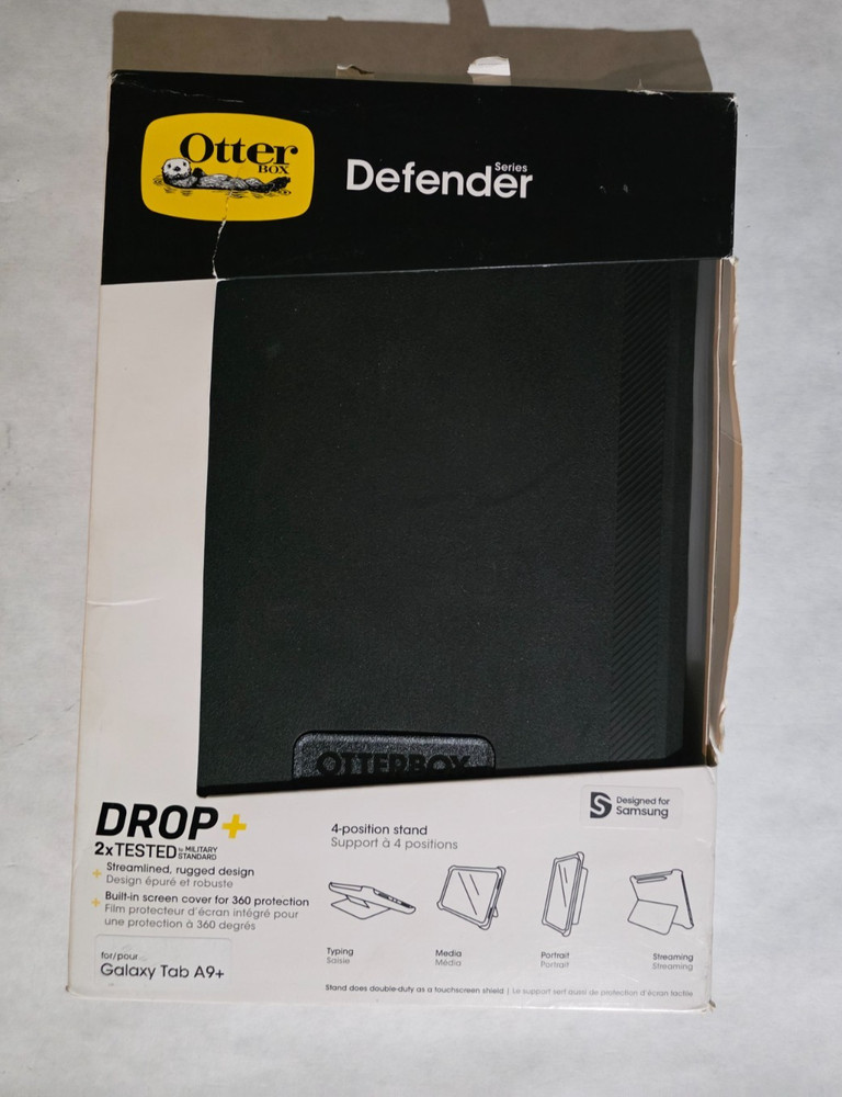 Defender Series Case for Galaxy Tab A9+ in Black 77-95006