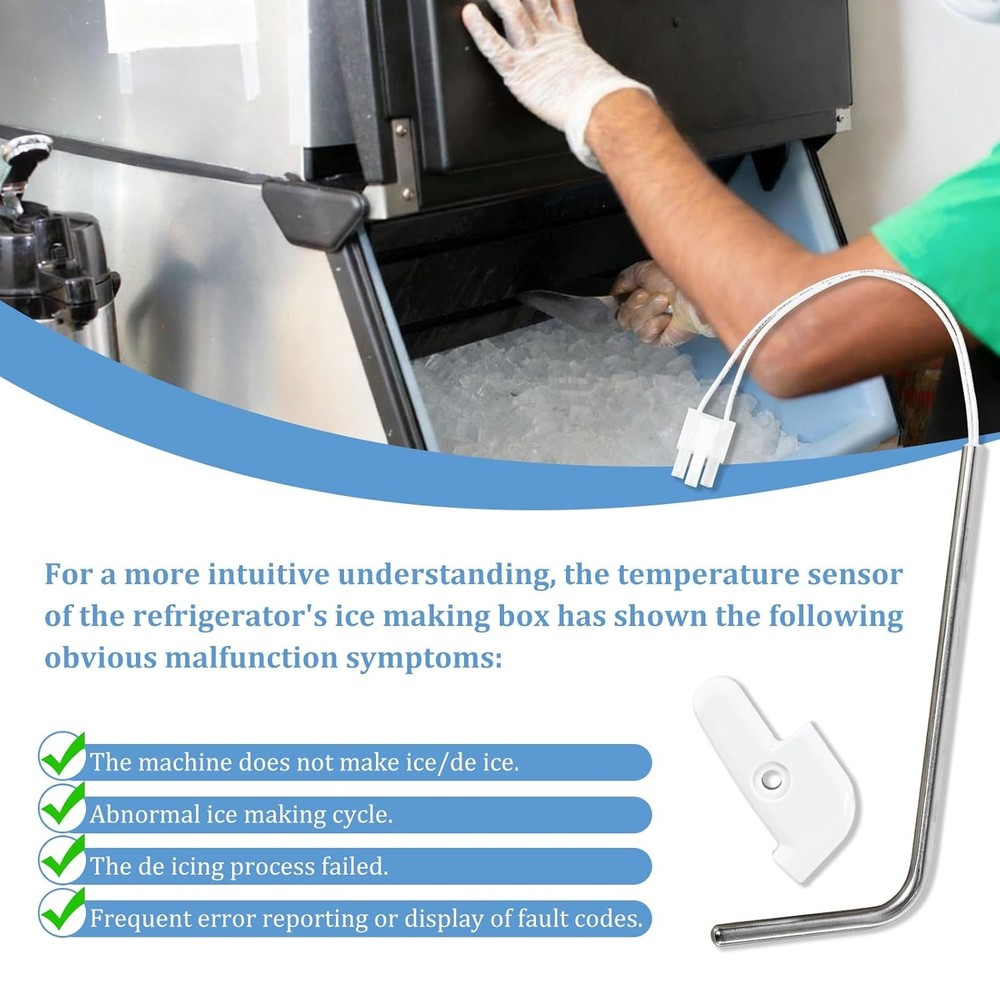 W10511923 Ice Maker Temp Sensor for Whirlpool