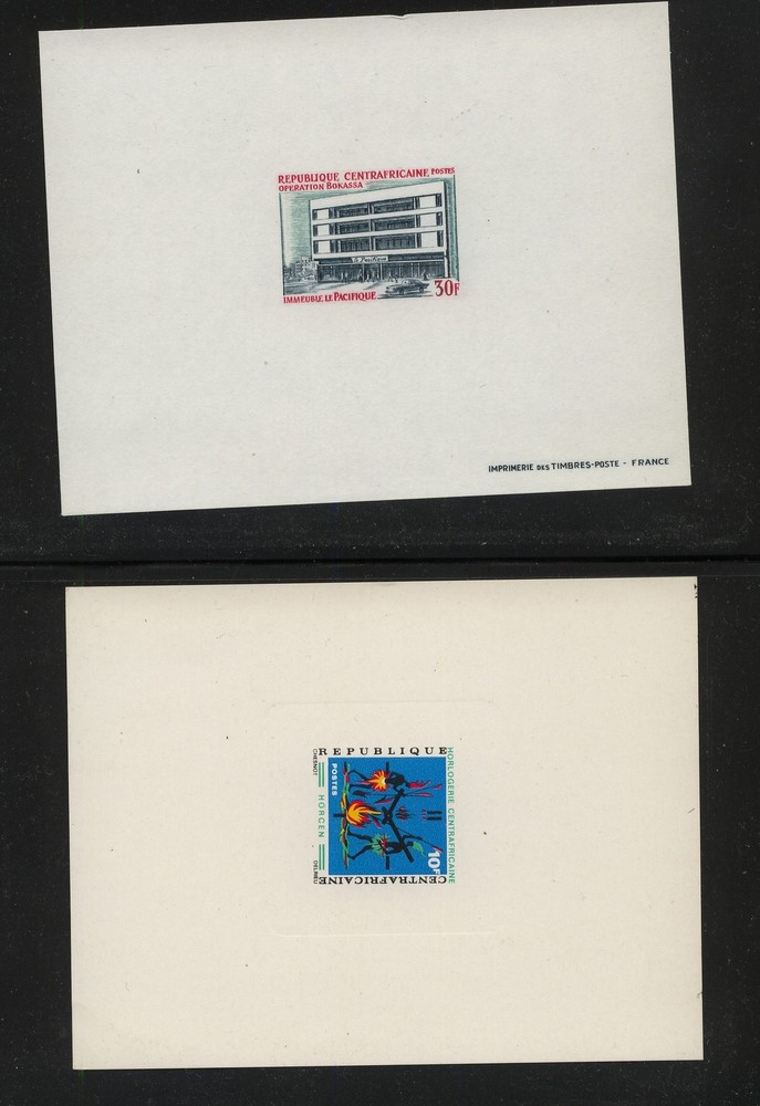 Central Africa Republic 6 large proofs