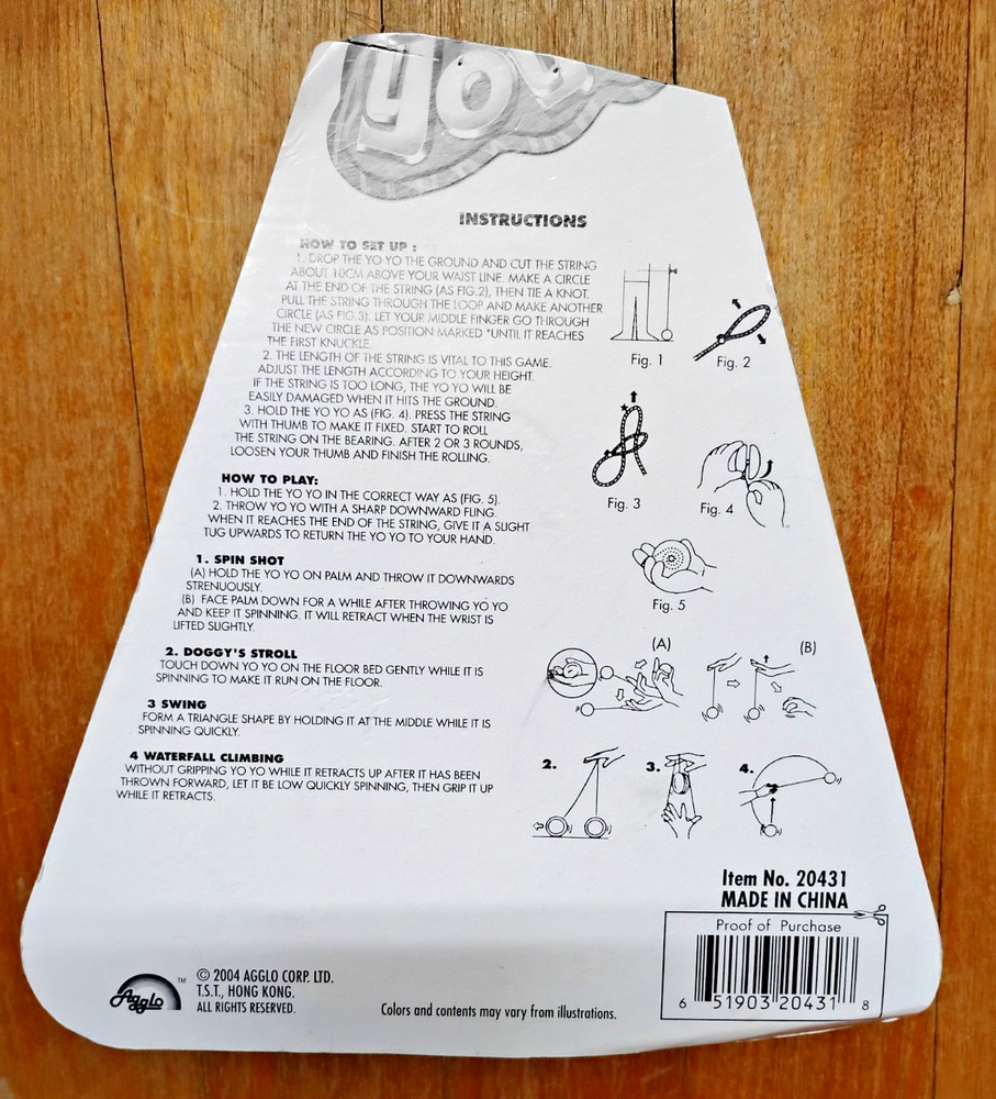 2004 Turbo Spin Yo Yo Metallic Super 3 Pack Damaged Packaging