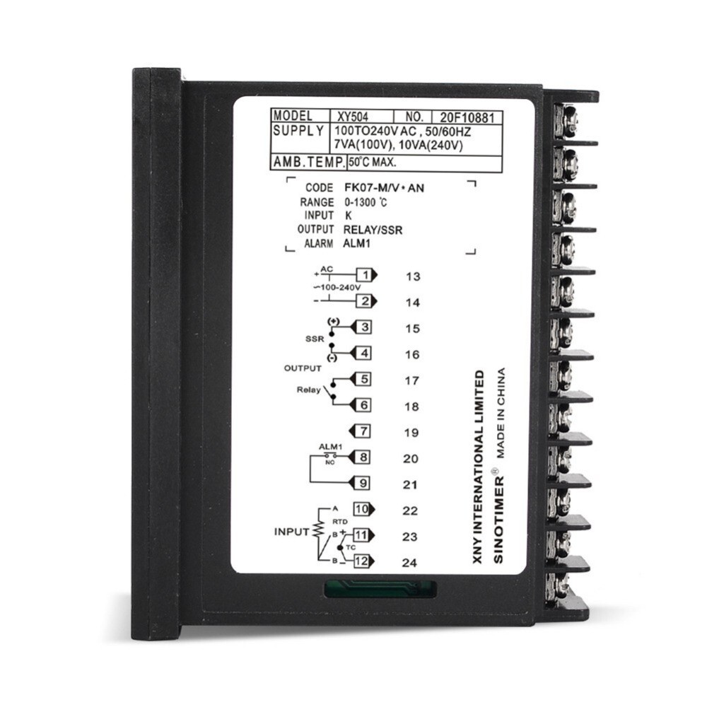 With Input Digital Controller Accurate Process Temperature Control