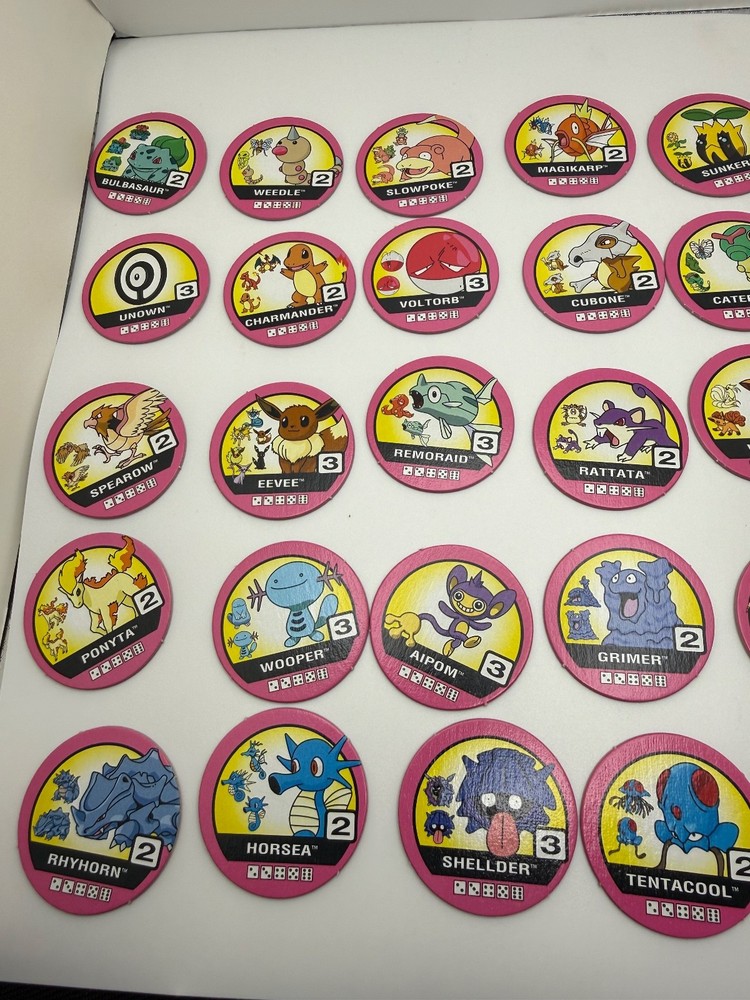 Pokemon Master Trainer 2001 Edition Board Game Replacement Pieces Pick & Choose