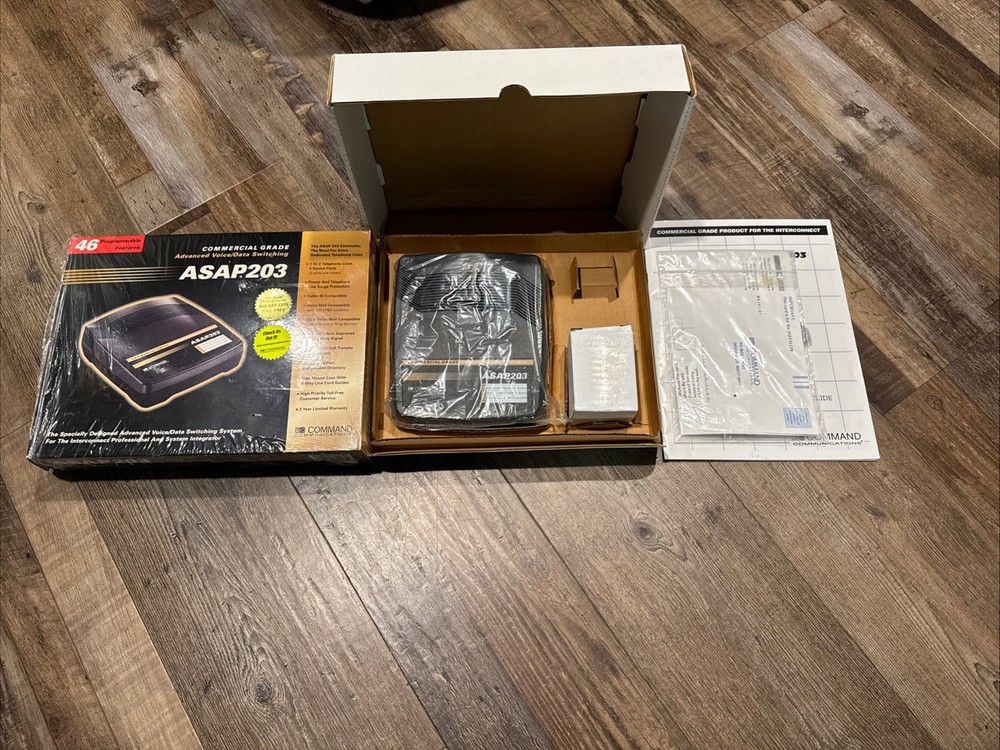 Command Communications ASAP203 Advanced Voice/ Data Switching Commercial Grade