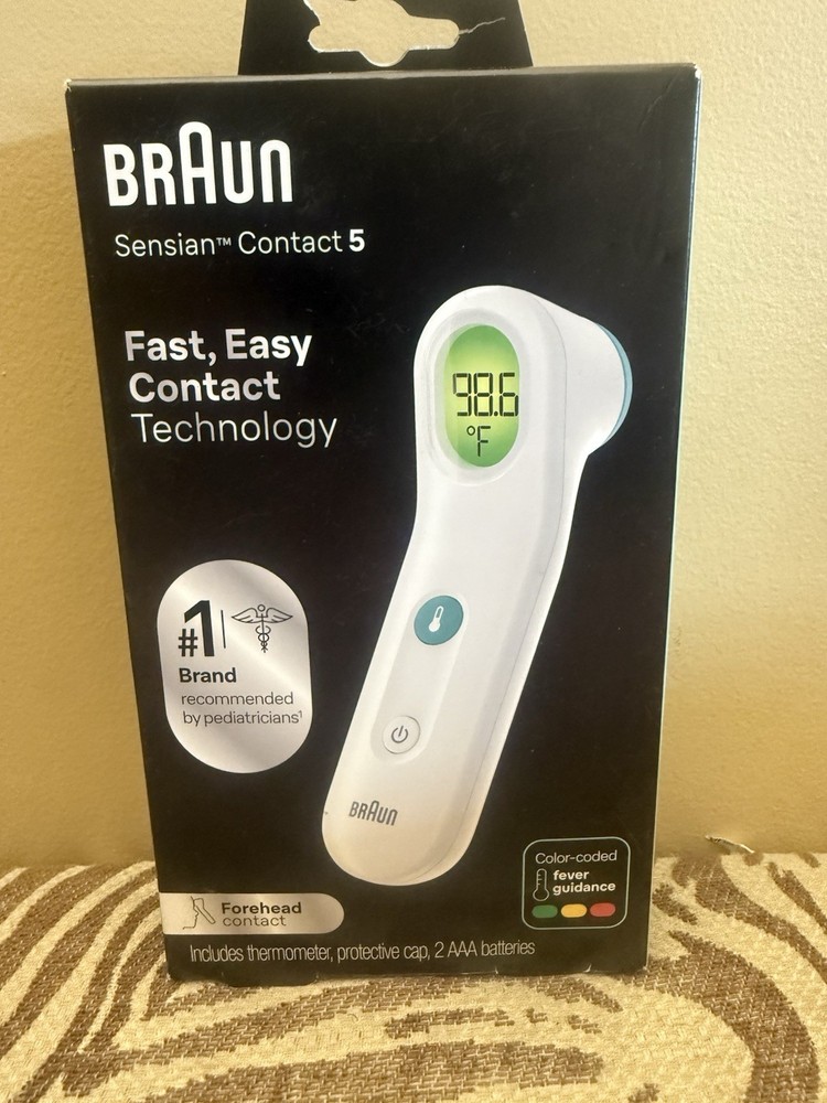 Braun BFH175 Forehead Thermometer - White - NEW!
