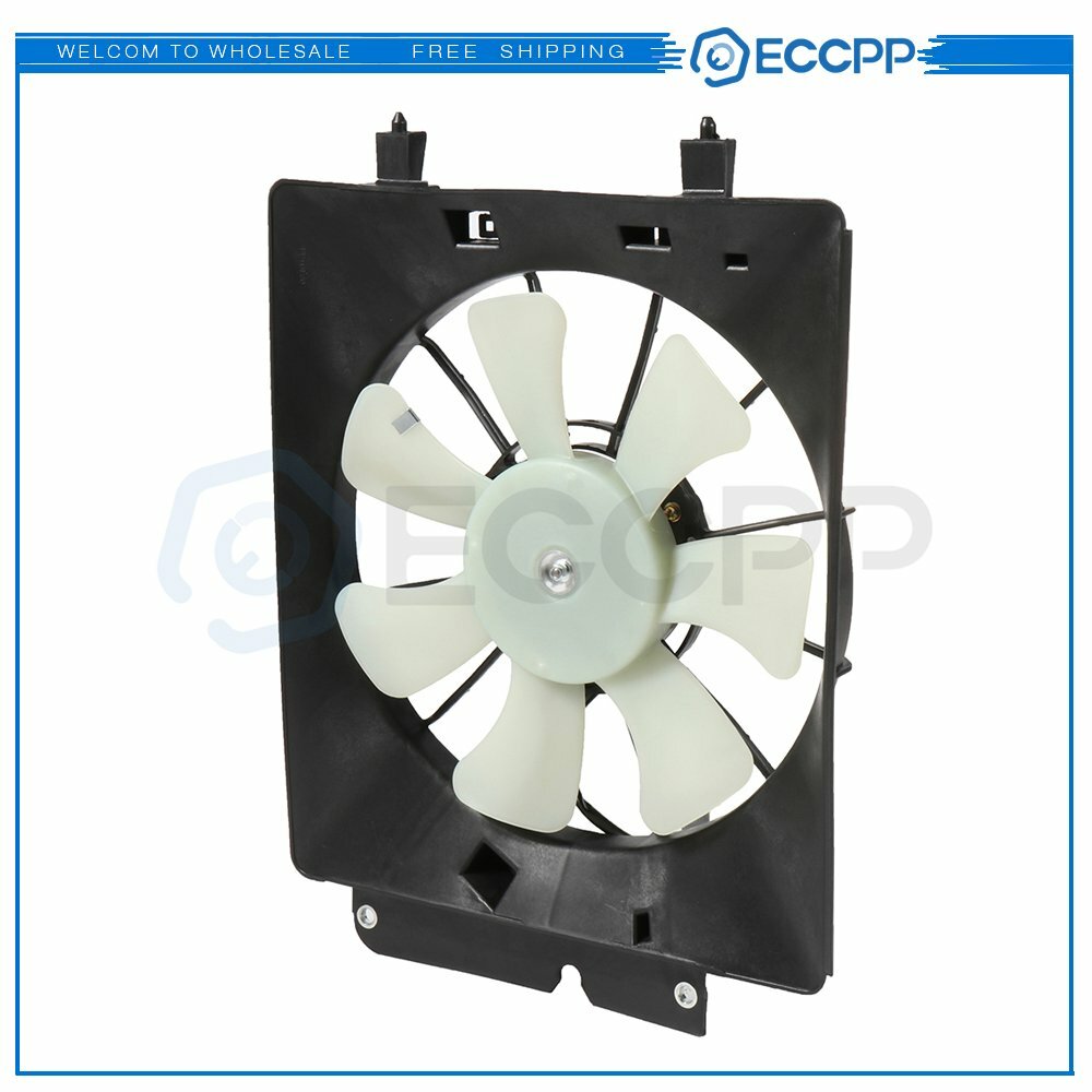 Electric A/C Condenser Cooling Fan Assembly For 2003 2004-2006 Honda Element