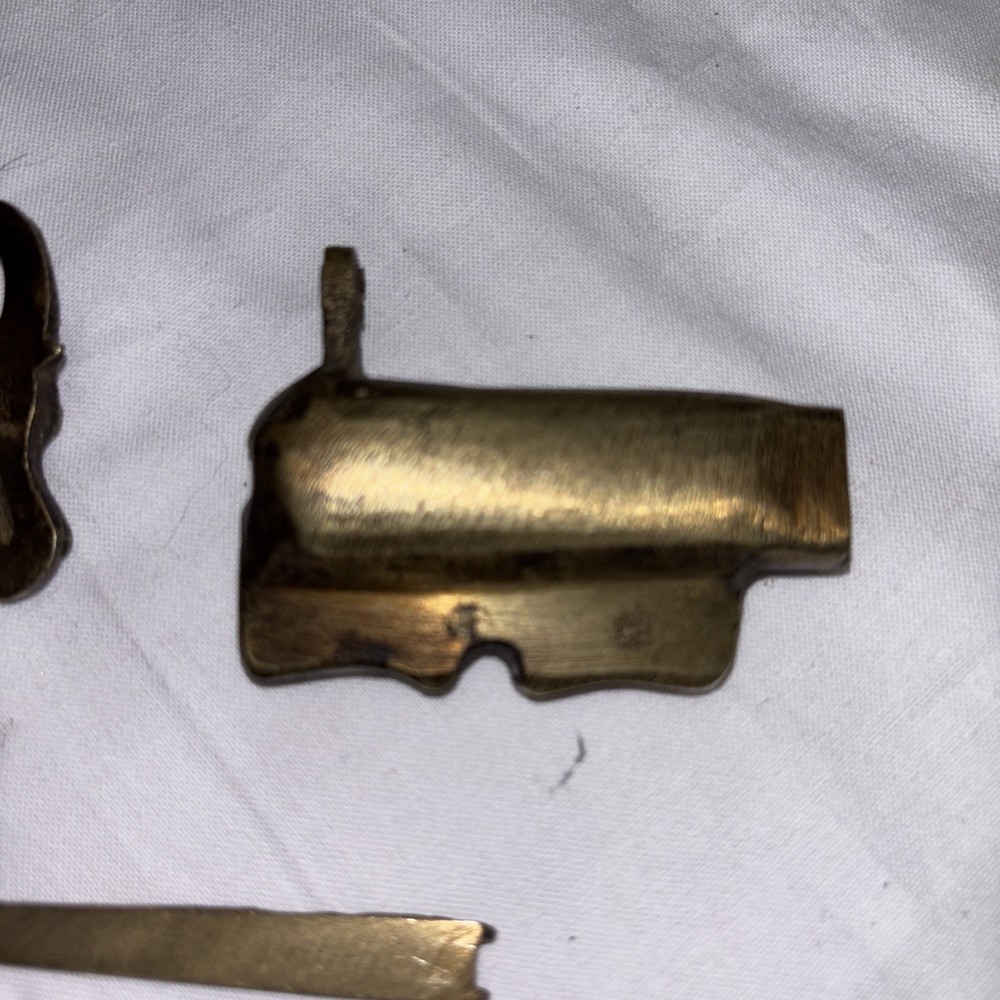 Vintage Brass Oxed Bull Lock