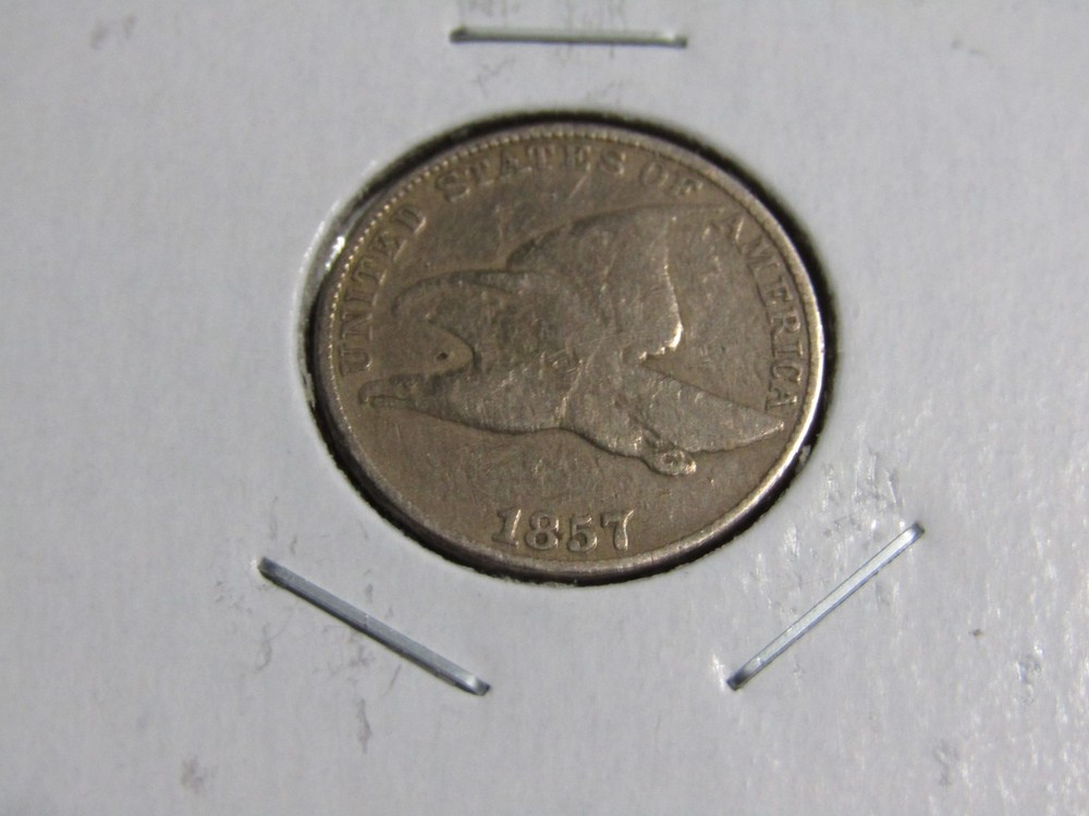 1857 1c Flying Eagle #711 - G