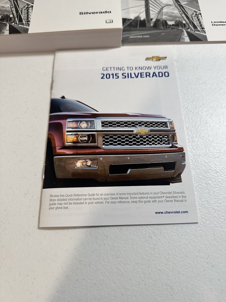 2015 Chevrolet Silverado Owner Manual Set