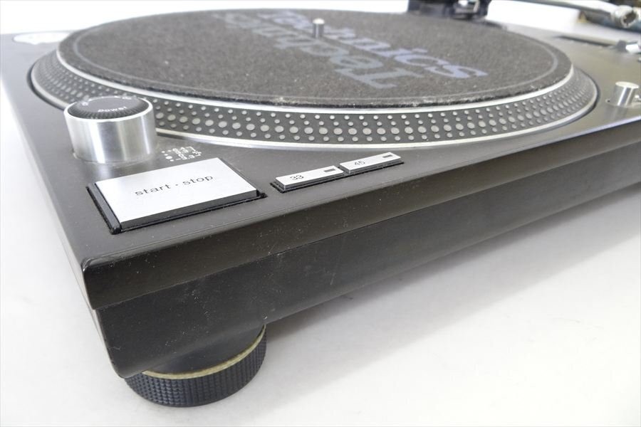 Technics SL-1200MK5 Black DJ Turntable record player tested