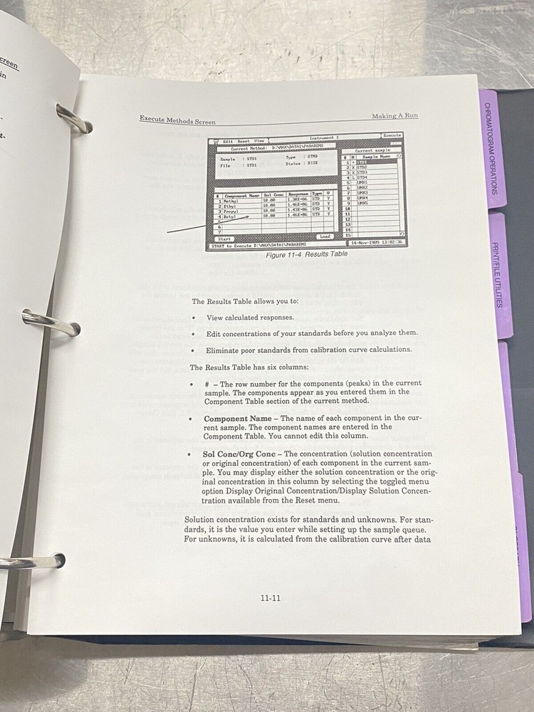 Waters Maxima 820 Chromatography Workstation - Users Guide / Instructions Manual
