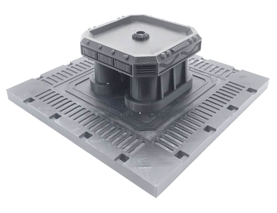 1:12 Scale Sci-Fi Control Center - Modular Command Terminal Center for 6" Figure