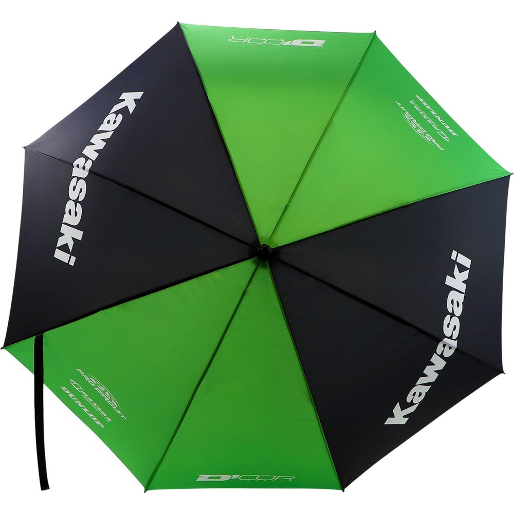 D'Cor Visuals Kawasaki Umbrella Green/Black