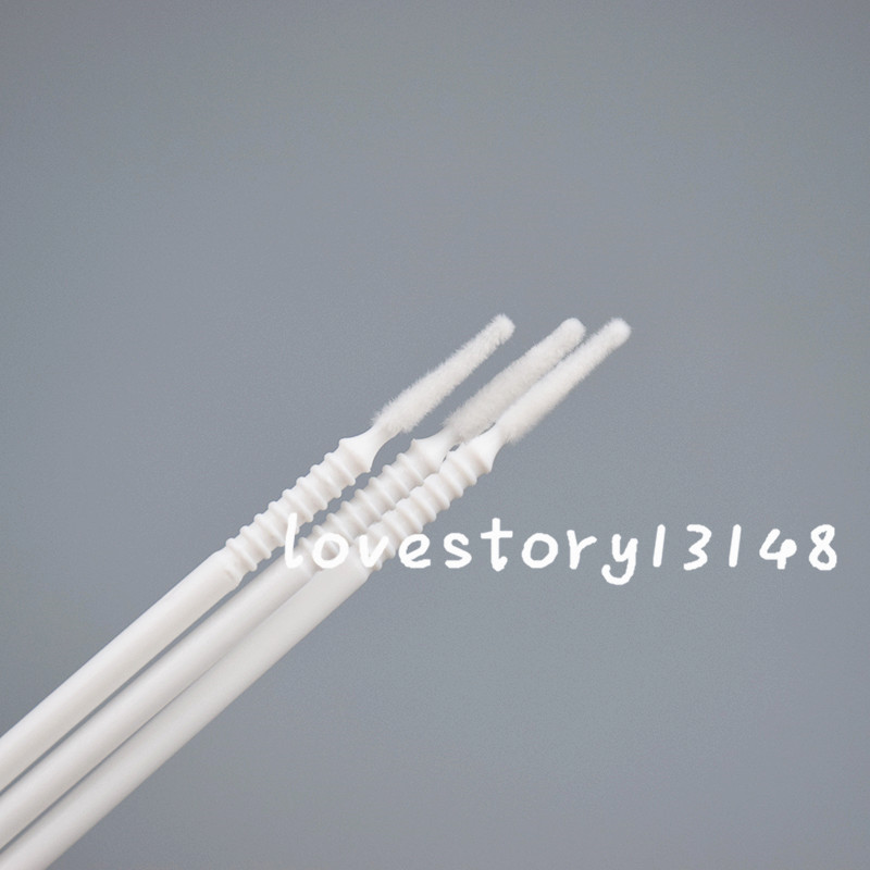 100 Pcs Dental Disposable Micro Brush Bendable Applicator Tips Long Cylidner