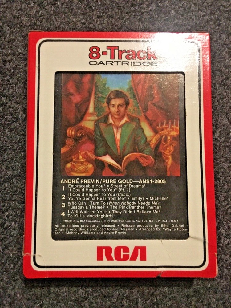 andre previn pure gold 8 track RCA