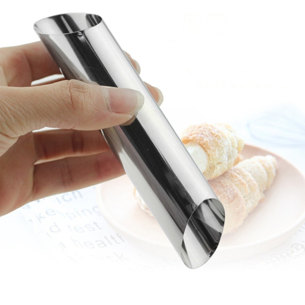 12 Pcs Bread Baking Mold Stainless Steel Cake Pastry & Molds Making Tools