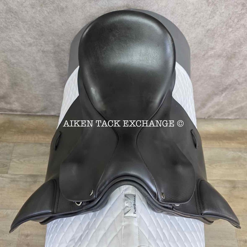 1998 County WB 2000 Dressage Saddle, 18" Seat, Medium Tree (Read Description)