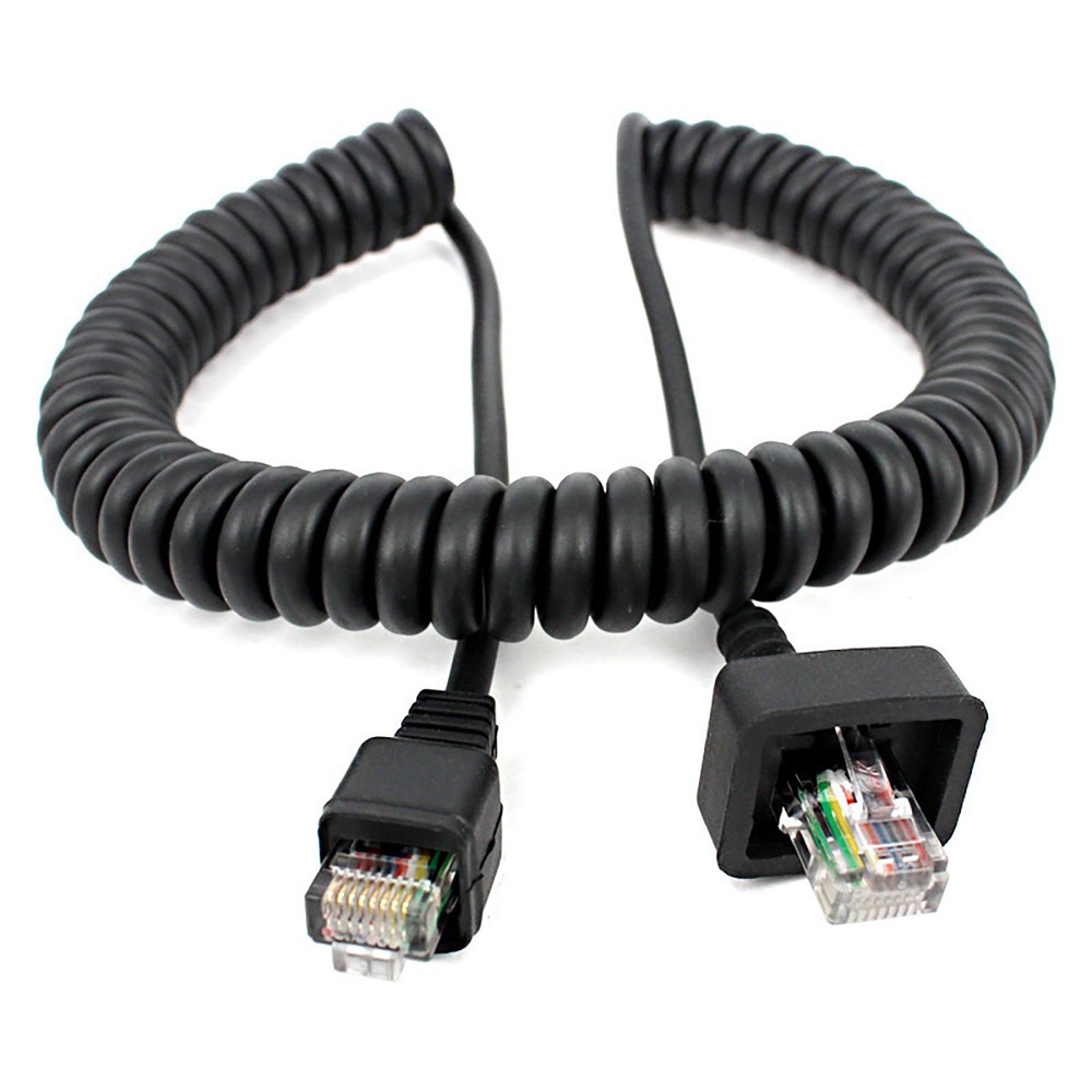 Speaker Microphone Cable 8 Pin Replacement For Kenwood TK-762 TK-763 Models