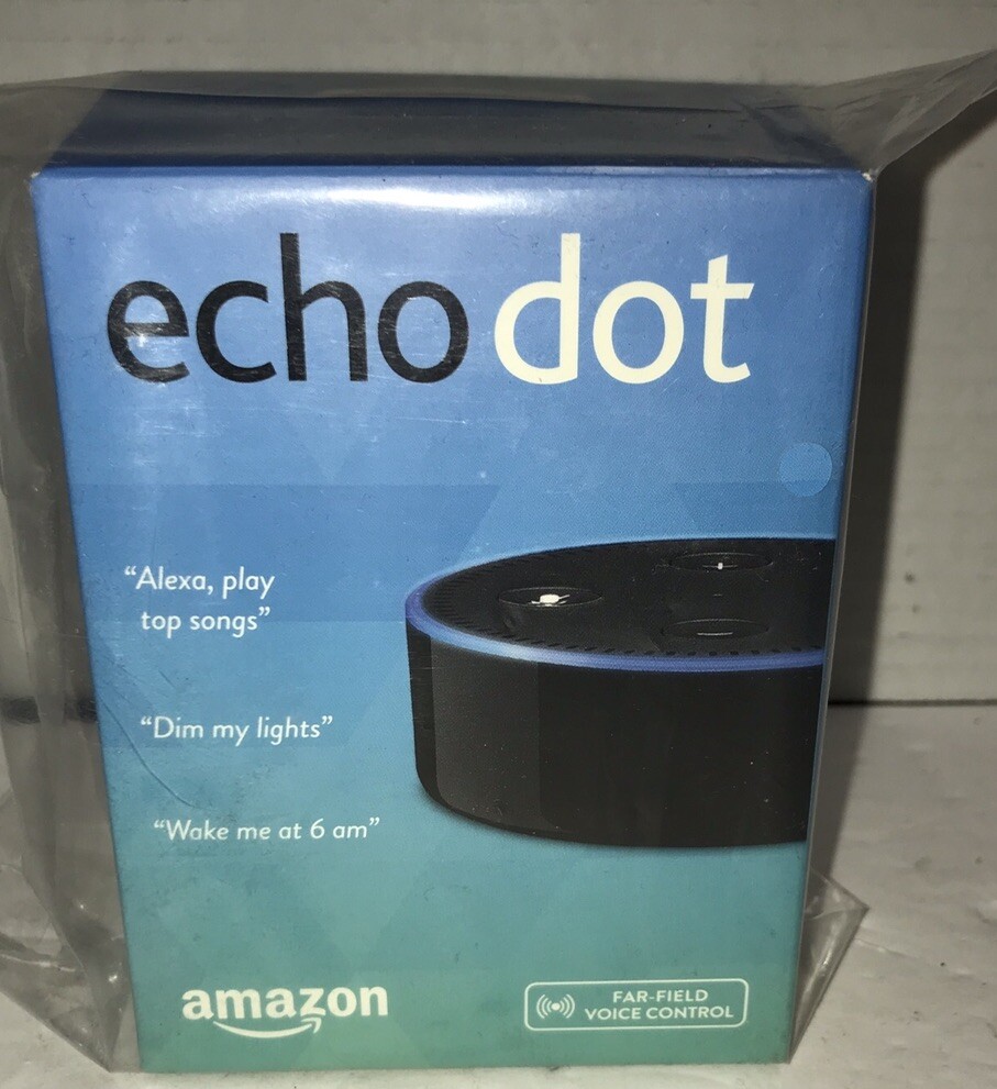 Amazon Echo Dot 2nd Generation Smart Speaker Black