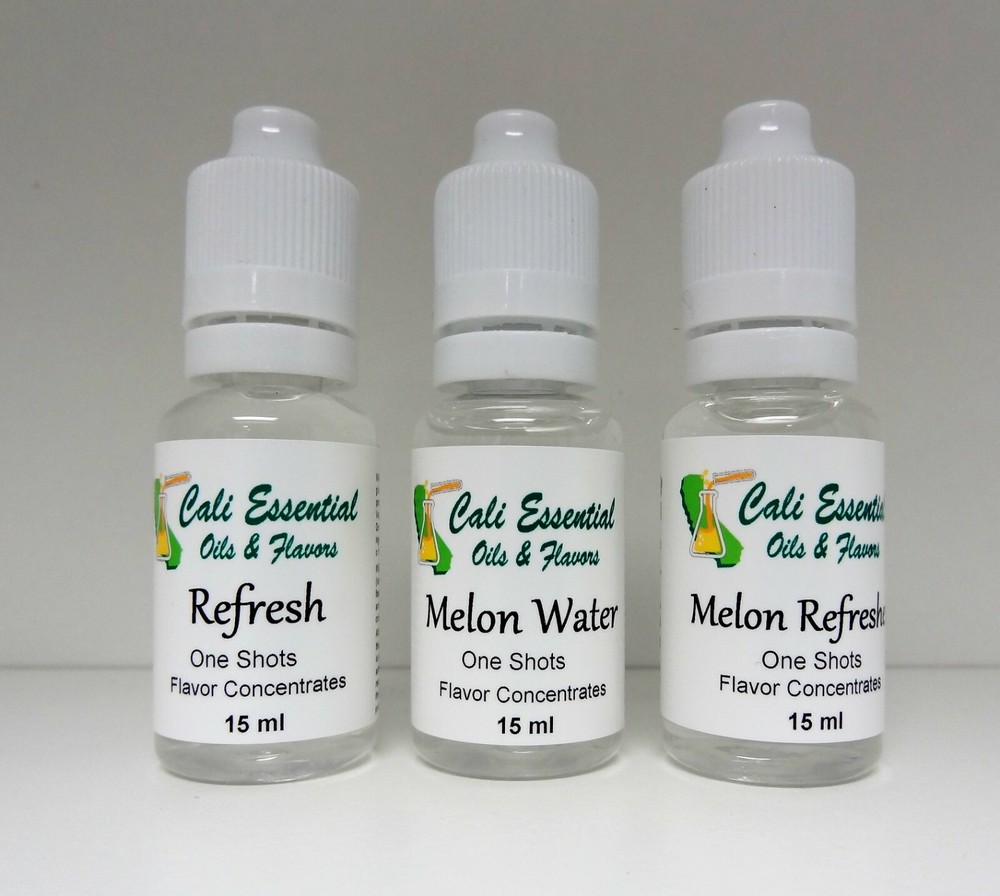 Cali Essential Oils & Flavors (Refreshing Drinks " One Shots " Flavors