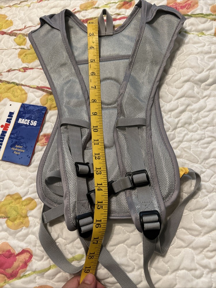 IRONMAN HYDRATION PACK NWT Missing Inner Bladder