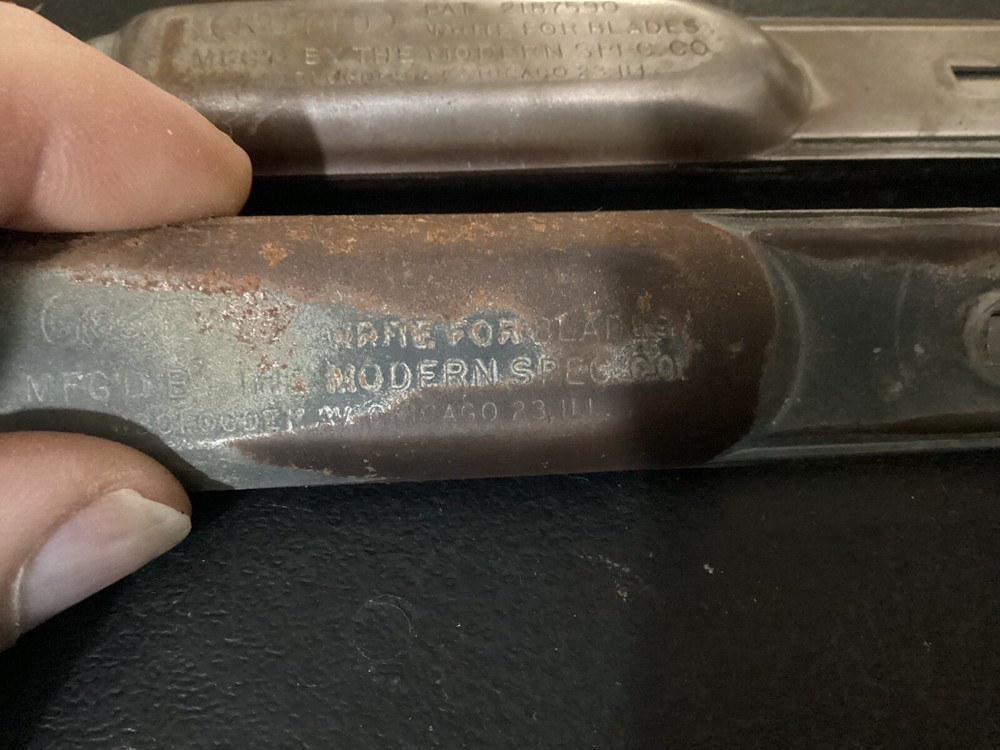 2 Very Well Used Box Cutters