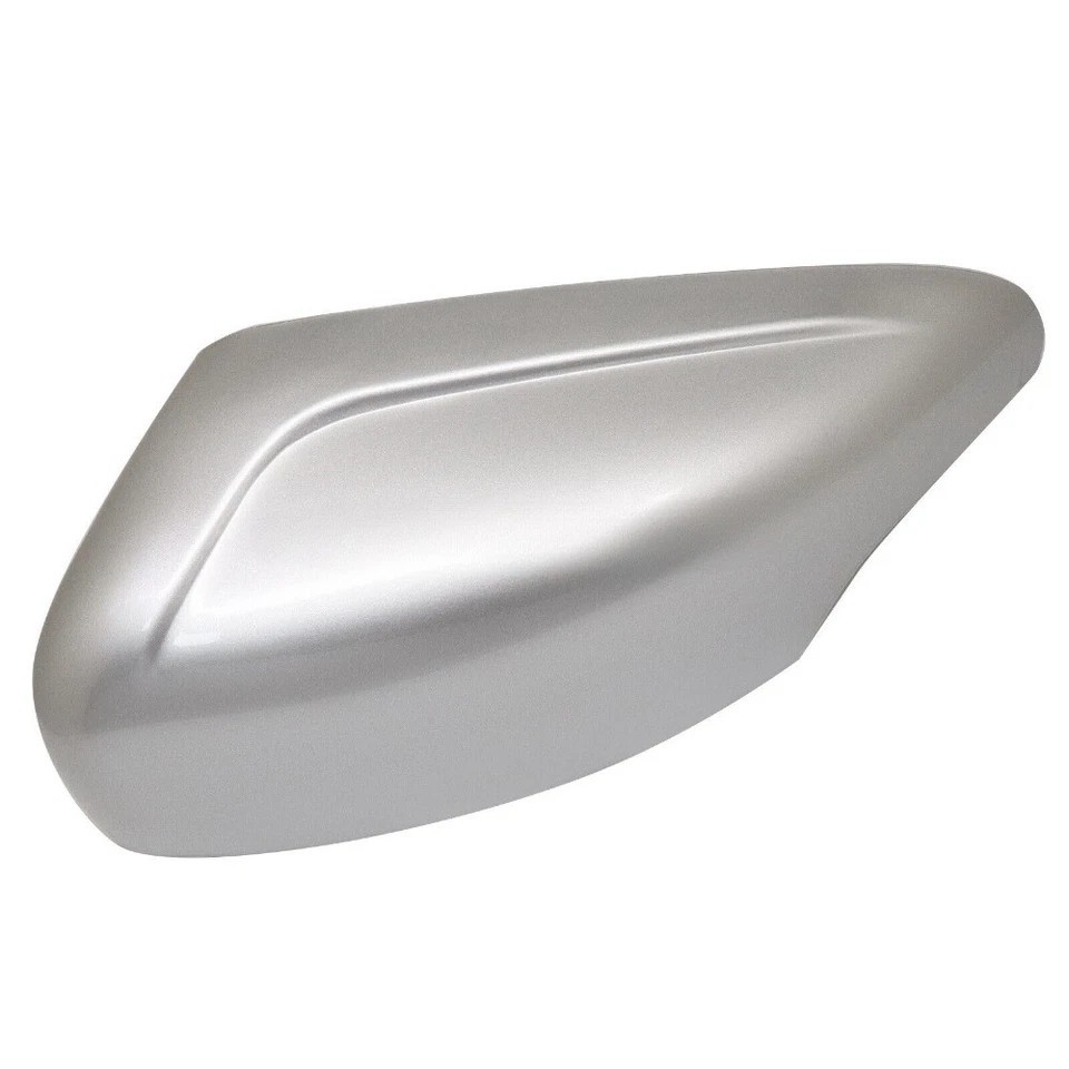 Left Front Side Mirror Cover Housing Shell Cap Silver For Volvo XC60 2010-2013