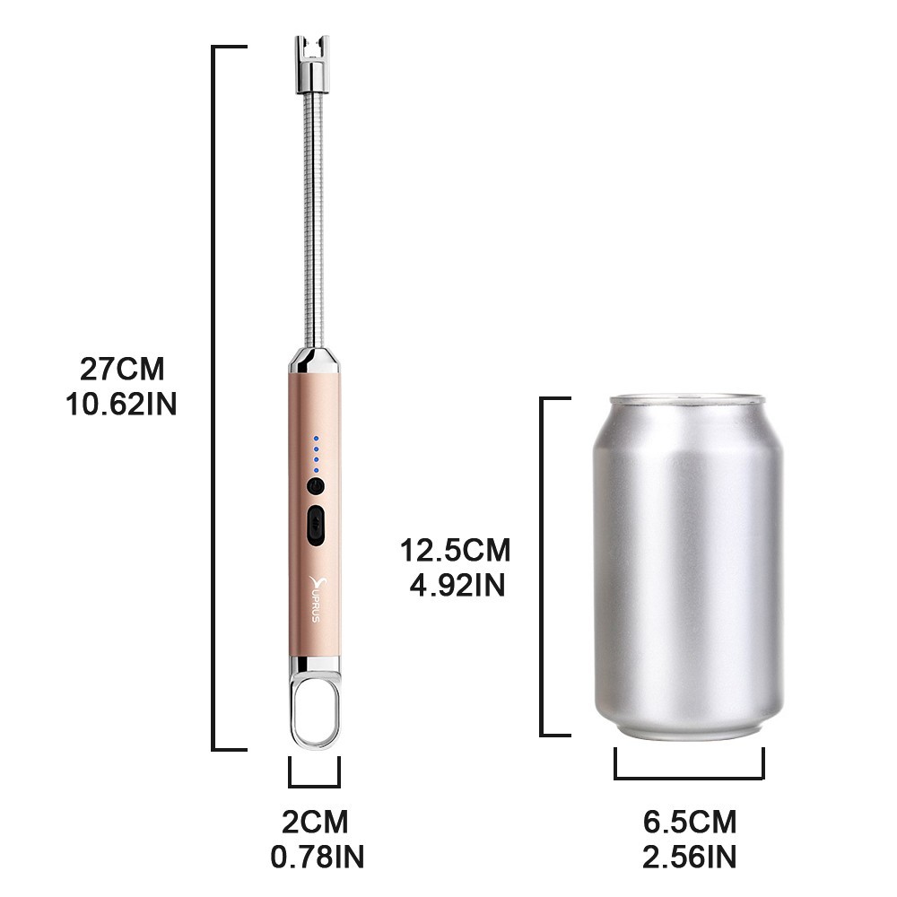 Candle Lighter Electric Rechargeable Lighter USB Arc Plasma Lighter