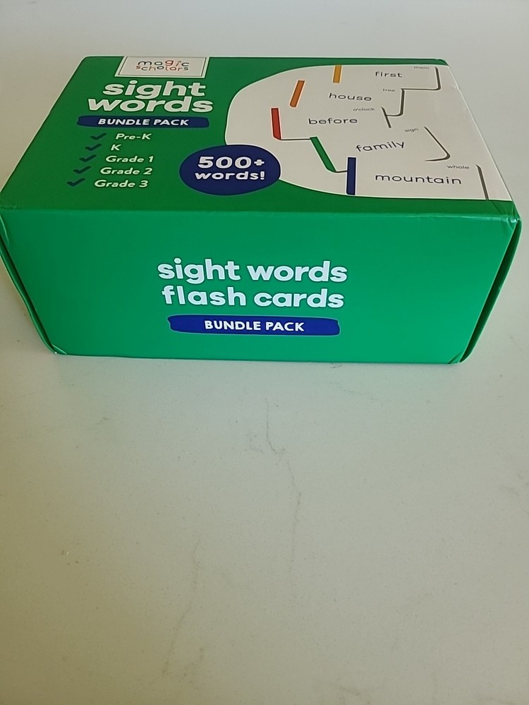 Magic Scholars Sight Words Bundle Pack Pre-K Through Grade 3