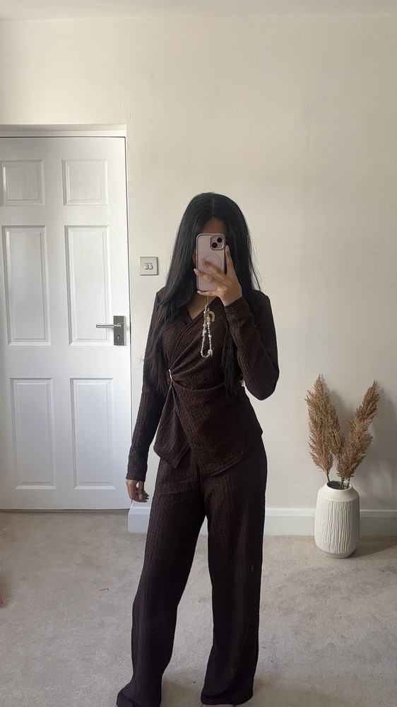crepe coord set