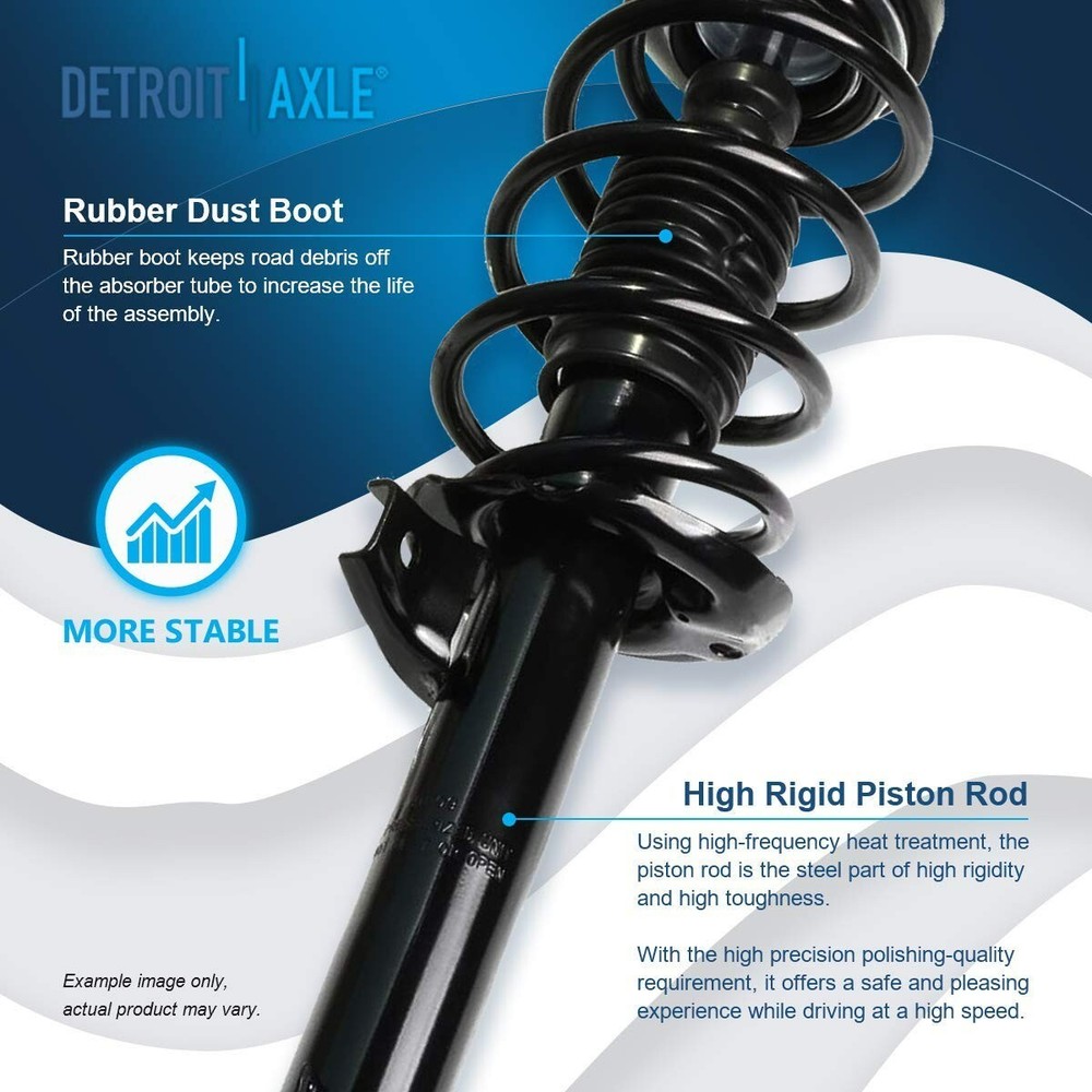 Front Struts Sway Bars Outer Tie Rods for A3 Beetle EOS Golf Jetta Passat Rabbit