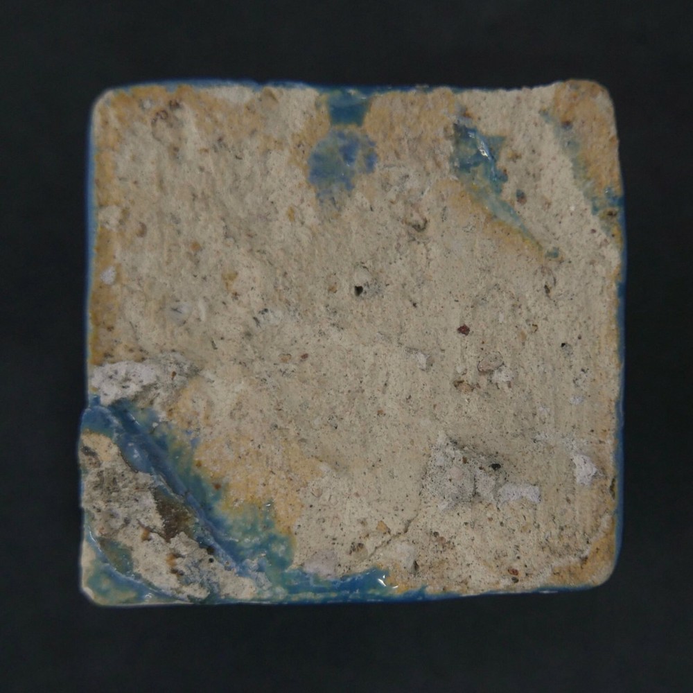 Calco Small Vintage Field Tile Blue
