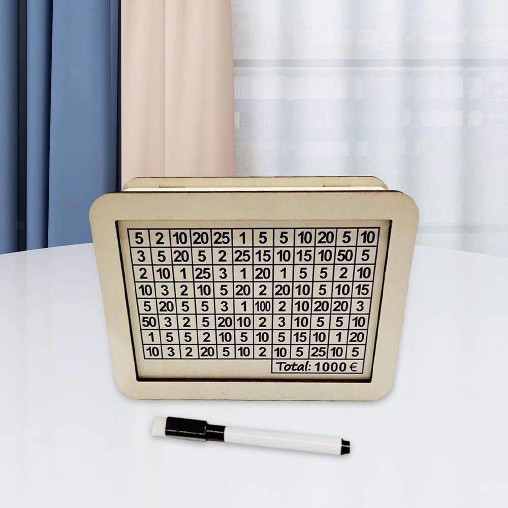 Reusable Money Box Money Saving Box with Counter for Boy Girls Developing Saving