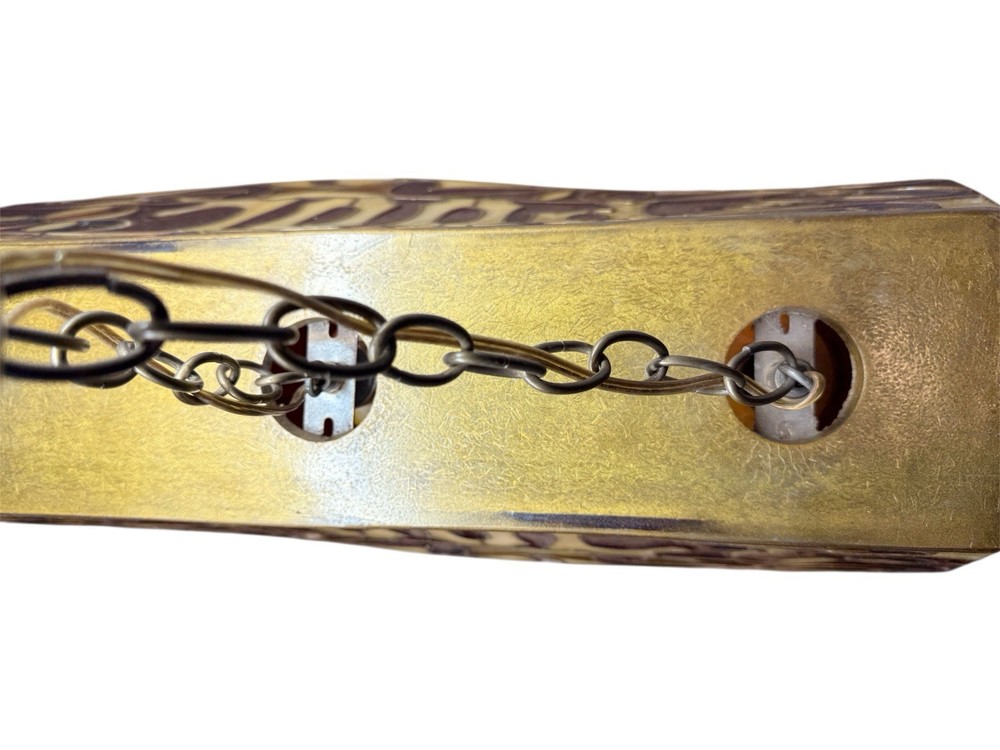 Vintage Resin/Plastic Pool Table Light